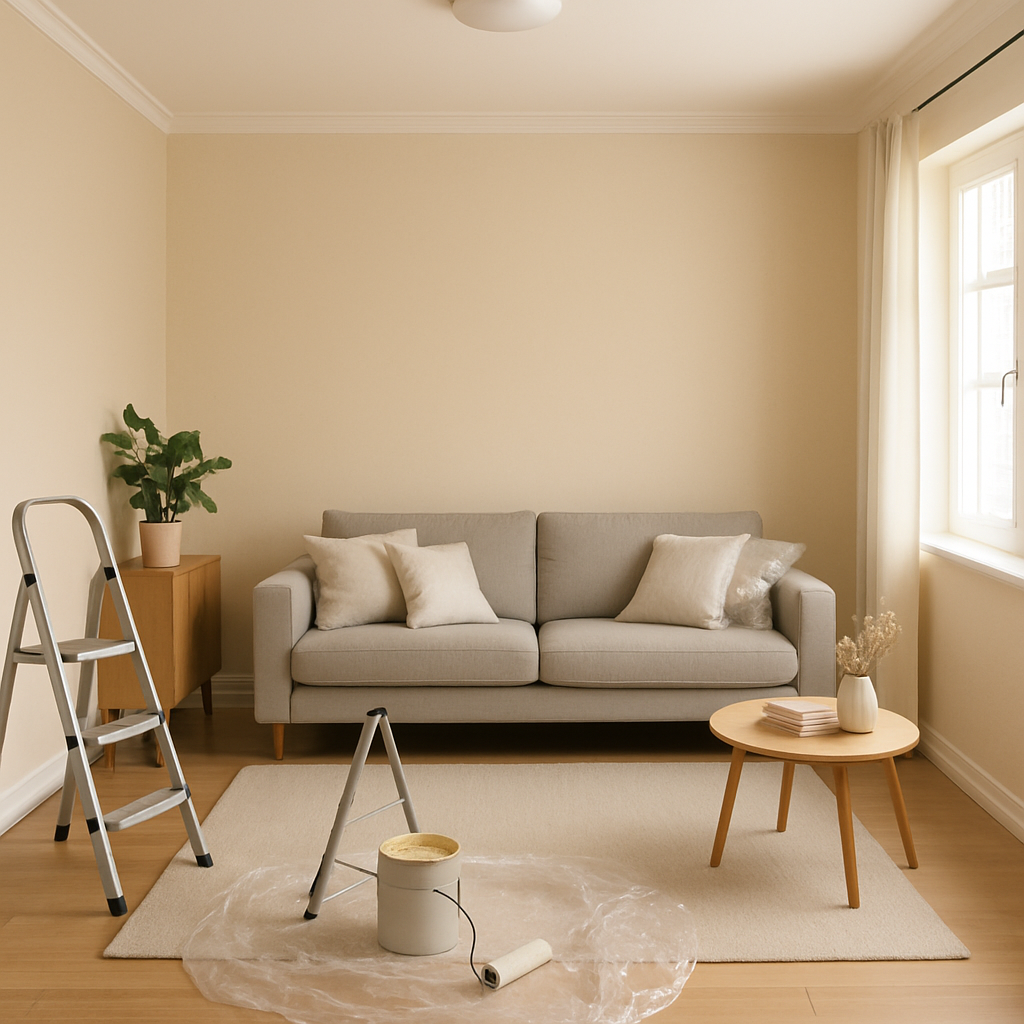 Førsteklasses interiørmaling